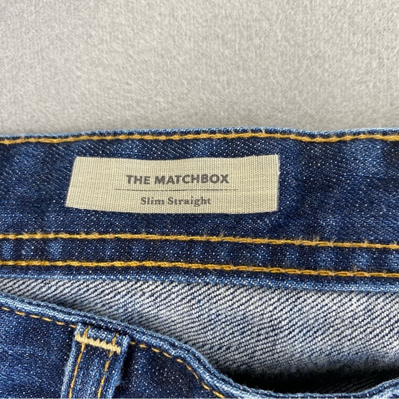 Adriano Goldschmied Matchbox Slim Straight Jeans Men’s Size 38 Made in the USA - Picture 3 of 13